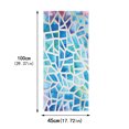 thumbnail image 3 of Clearance! PVC Electrostatic Glass Paste Stickers Glue Window Film Removable Color Bathroom Bathroom Glass Paste, 3 of 7