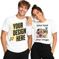 thumbnail image 5 of Personalized Coach Work Identity T-Shirt Custom Name Logo Photo Daily Wear Tee, 5 of 5