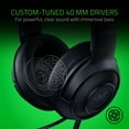 thumbnail image 4 of Razer Next Level Gaming Bundle - Kraken X Lite Wired Headset, DeathAdder Essential Wired Mouse, and Gigantus V2 Medium Mouse Mat, 4 of 12
