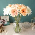 thumbnail image 3 of Gwong Decoración hogareña Crisantemo artificial realista Hermoso hermoso Ornamental Seda artificial Chrysanthemum Flower Decoration para el hogar Gwong 21066125, 3 of 6