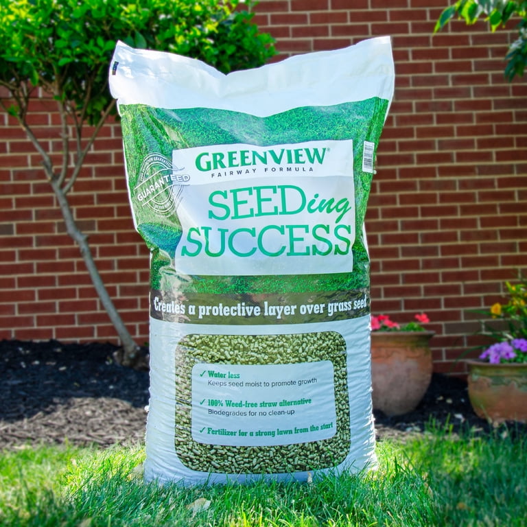 GreenView Seeding Success Grass Seed, 38 lbs - Moisture Retaining