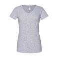 thumbnail image 1 of Fruit Of The Loom T-Shirt Iconique à Col en V pour Femmes, 1 of 2