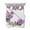 White, variant on Purple Rose Twin Size Down Alternative Comforter, Lightweight Comforter Quilt Bedding Set with Pillow Shams Spring Flower Watercolor Modern Floral Leaf All Seasons Bed Comforter Duvet Insert 68"x86"