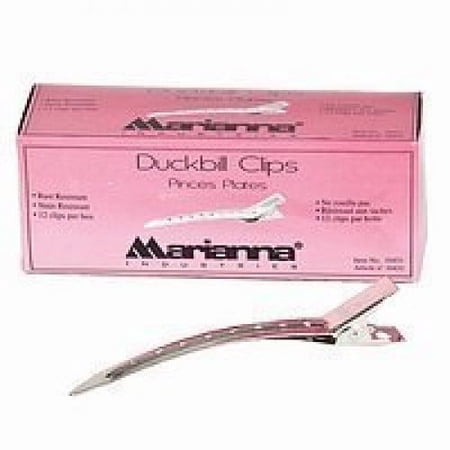 Marianna Duckbill Clips – Pinces Plates ( 2 1/2 inch / 12 Clips) Marianna Duckbill Clips – Pinces Plates ( 2 1/2 inch / 12 Clips)