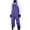 Purple, variant on Mens One Piece Snow Bibs Waterproof Insulated Snow Bib Overalls Winter Warm Windproof Snowboard Pants Baggy Outdoor Ski Jumpsuit