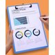 thumbnail image 5 of Clipboard Folders, 4-Pack A4 Plastic Clipboards with Secure Fastening for Office and Classroom Supplies - Blue, 5 of 5