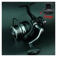 thumbnail image 1 of Moulinet de Pêche à Double Bobine Double Frein Moulinet de Spinning Poignée en Métal Robuste Moulinets de Pêche à la Carpe Baitcast Roulement 9+1BB, Cadre Squelet en Aluminium Rigide, 1 of 7