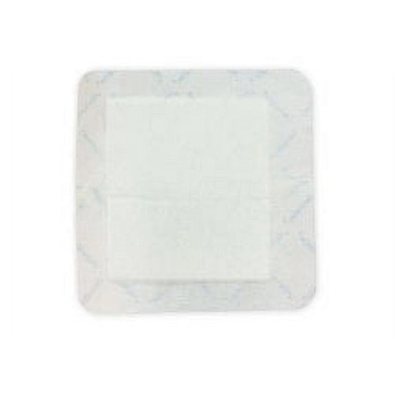 DermaRite Adhesive Dressing 6 X 6 Inch Gauze Square White , 00256 - Pack of 100