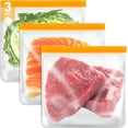 thumbnail image 1 of wqlpp-Gallon Sacs de Congélation, Sacs Ziplock Réutilisables Sacs en Silicone Sacs de Stockage Alimentaire Réutilisables, Grands Sacs Fermeture à Glissière Lock Gallon, Déjeuner Maison Réfrigérateur Organisation de Cuisine Rangement Préparation de Repas Ensembles de Congélation, 1 of 4