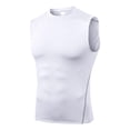 thumbnail image 4 of Camiseta sin mangas de entrenamiento para hombre, chaleco de culturismo, ropa interior deportiva sin mangas para M, 4 of 9