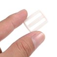 thumbnail image 4 of 3/4 Inch Tri-Glide Slide Buckles Webbing Strap Fastener, White, 100 Pack, 4 of 5