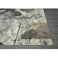 thumbnail image 5 of Abani Laguna Collection Abstract Painting 8' x 10' Grey Yellow Modern Area Rug, 5 of 5