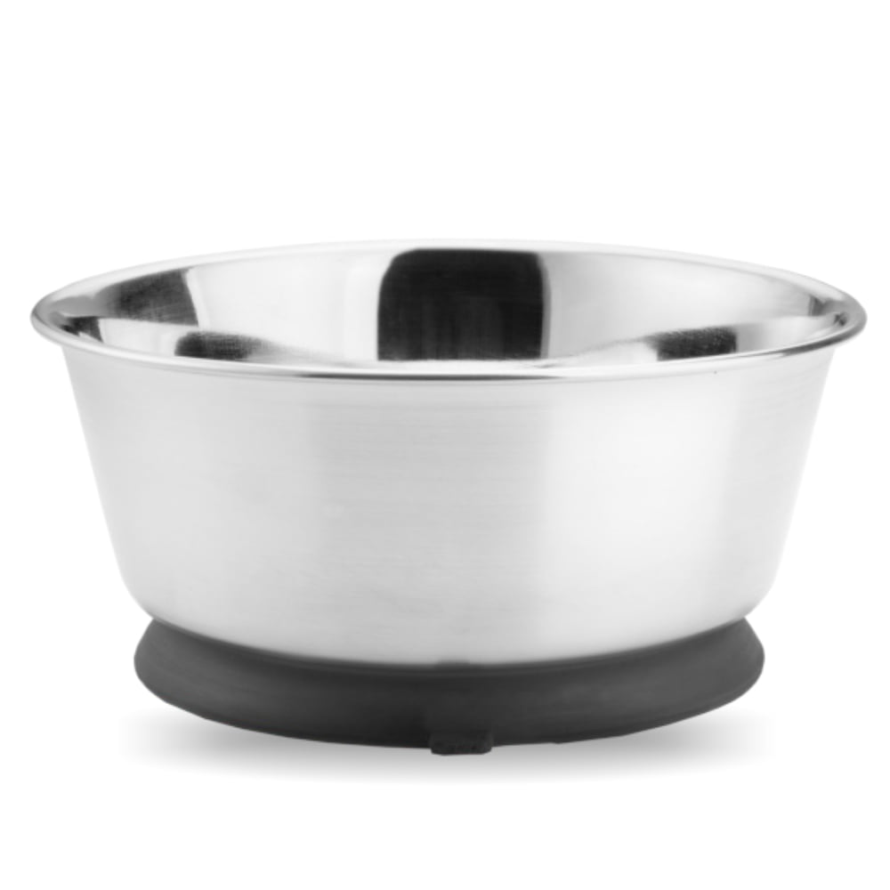 PetFun Dog Bowl Cats Feeding Non-Slip Double Wall Heavy Duty with Rubber Bottom for Dogs Durable Stainless Steel 