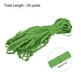 thumbnail image 2 of Flat Elastic Band for Sewing 1/4" x 33 Yards Lawn Green Braided Stretch Strap Cord Rope for Wigs Crafts, 2 of 5