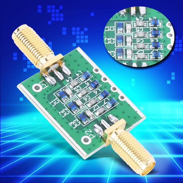 Módulo de filtro de banda Placa FM Accesorios de radio eléctricos Sistema de comunicación 88-108 MHz