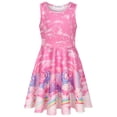 thumbnail image 2 of Quedoris Gilrs Print Twirly Dress Fantasy Unicorn Sleeveless XL(7-8 Years), 2 of 6