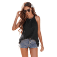 thumbnail image 2 of Vestidos de Verano de Crochet Calados para Mujer, Color Negro, Talla XXL, 2 of 6