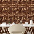 thumbnail image 3 of Ambesonne Coffee Peel & Stick Wallpaper for Home, Cafeteria Typography, 13"x100", Brown Beige, 3 of 6