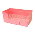 thumbnail image 5 of oshhni Pet Rabbit Litter Box Bedpan Rabbit Urinal Tray for Ferrets Chinchillas Rats Pink, 5 of 8
