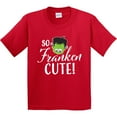 thumbnail image 3 of Inktastic Halloween So Franken Cute Youth T-Shirt, 3 of 5