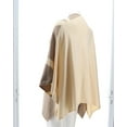thumbnail image 4 of WynneLayers SoftKNIT Intarsia Poncho Cardigan Women's 767-024, 4 of 8