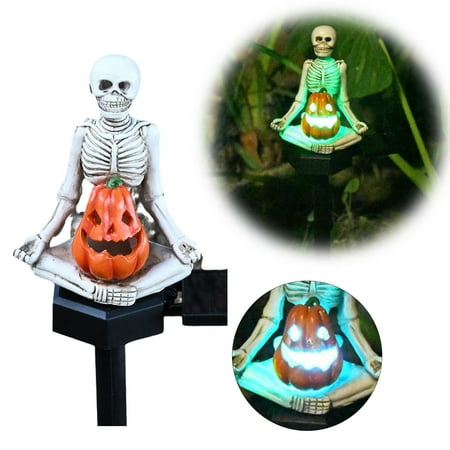 

Slow Glow Lights Light Bulbs for in The Dark Small Base Light Bulb with Battery Operated Resin Garden Decoration Pumpkin Outdoor Solar Ground Light