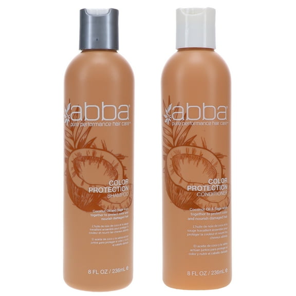 ABBA Color Protection Shampoo 8 oz & Conditioner 8 oz Combo Pack