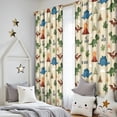 thumbnail image 5 of Blackout Kids Curtains,Dinosaur and BE WILD Pattern Childrens Insulated Curtains Set Of 2,Bedroom Essentials,Toddler Room Decor 52"x84", 5 of 5