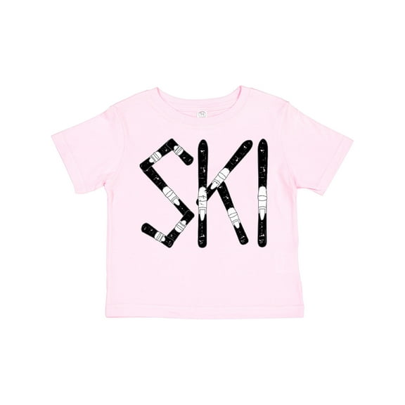 Inktastic Ski Rough Text Boys Toddler T-Shirt