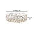 thumbnail image 2 of Creative Fruit Bowl Storage Tray Durable Iron Thickened And Upgraded Material Gold Home Organizer, 2 of 10