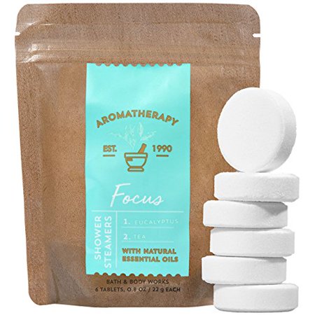 Bath and Body Works Aromatherapy Eucalyptus + Tea Shower Steamer 6 ...