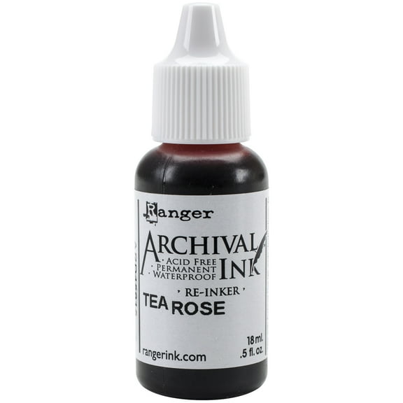 Wendy Vecchi Designer Series Archival Re-Inkers .5oz-Tea Rose