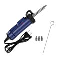 thumbnail image 2 of Succionador de estaño de soldadura eléctrica, bomba de desoldar eléctrica, eléctrica con 3 puntas de succión, ventosa de soldadura de vacío automática, 2 of 9