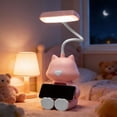 thumbnail image 6 of Cute Rechargeable Desk Lamp with Phone Stand for Bedroom Reading Nightstand Decor, 6 of 6