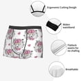 thumbnail image 3 of Pofeuu Cartoon Poodle Dog Print Men’s Boxer Briefs, Moisture-Wicking Underwear, Regular,Trunk-Medium, 3 of 5