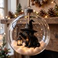 thumbnail image 2 of Halloween Tree Decorations,Hanging Glowing Bauble | Halloween Wonders Collection Ornament Lighted Sphere,Mini Transparent Ball Holiday Gifts, 2 of 6