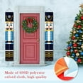 thumbnail image 1 of Joyeux Noël Bannières Joyeux Noël Nutcracker Bannières Décorations de Noël pour Porte d'Entrée Porche Jardin Extérieur Intérieur Enfants Fête Cour Porte, 1 of 5