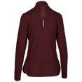 thumbnail image 2 of Trespass Womens Long Sleeve 1/2 Zip Top with Mesh Panel Kansas, 2 of 2