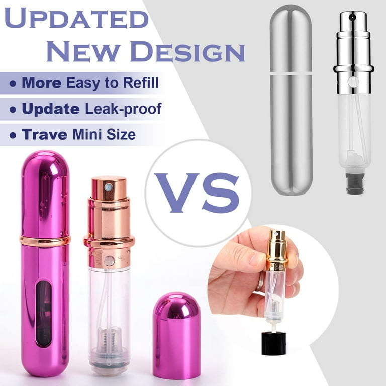 Walmart 3PCS Travel Mini Refillable Perfume Atomizer, Portable