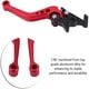 thumbnail image 3 of Front Brake Lever,Motorcycle Brake and Clutch Lever Kit,1Pair Clutch Drum Brake Lever Handle Universal for Most of Motorcycles,Red, 3 of 4
