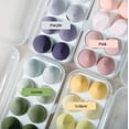 thumbnail image 5 of Makeup Sponge Set Plastic Box Sponge Set Makeup Puff With Holder Soft Sponge (8 sponges, Pink), 5 of 5