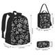 thumbnail image 2 of Disketp Snake Mochila Estampada de Gran Capacidad con Lonchera y Estuche, Set de 3 Piezas para Estudiantes, 2 of 7