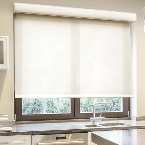 CHICOLOGY Light Filtering Deluxe FreeStop Cordless Roller Shades