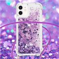 thumbnail image 2 of Funda FOXDOCK para iPhone 12 con Cuerda Ajustable, Brillo Líquido, Protección Antigolpes y Lente – Ideal para Regalo, 2 of 6