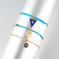 thumbnail image 3 of Tobillera HUOGUO Personality Bohemian Metal Multicapa Coco, 3 of 5