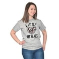 thumbnail image 4 of Pizza Piece Of Heart Valentines Day Women's Graphic T Shirt Tees Brisco Brands S, 4 of 6