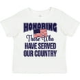 thumbnail image 3 of Inktastic Veterans Day Military Honoring Those Who Serve Boys or Girls Toddler T-Shirt, 3 of 5