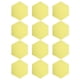 thumbnail image 3 of 12 piezas Paneles acústicos adhesivos hexagonales para pared con cuñas para insonorización de paredes, color amarillo, 3 of 10