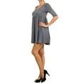 thumbnail image 4 of Women's Trendy Style Baby Doll Solid Dress, 4 of 5