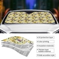 thumbnail image 4 of Kdxio Lilies Flowers Print Front Windshield Sun Shade,Folding Auto Sunshade for Car Truck SUV-Small, 4 of 7